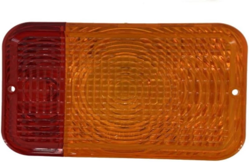 Sootim Replacement Red/Amber Lens RE70021 Fits JD 1023E (-310,000) 1026R (-310,000) 2210 2305 3032E(-610,000) 3038E(-610,000) 5415H 5615 5715 5715HC 5425N 5725N Tractor Lens Warning/Tail LAMP（2 Pack） - Image 5